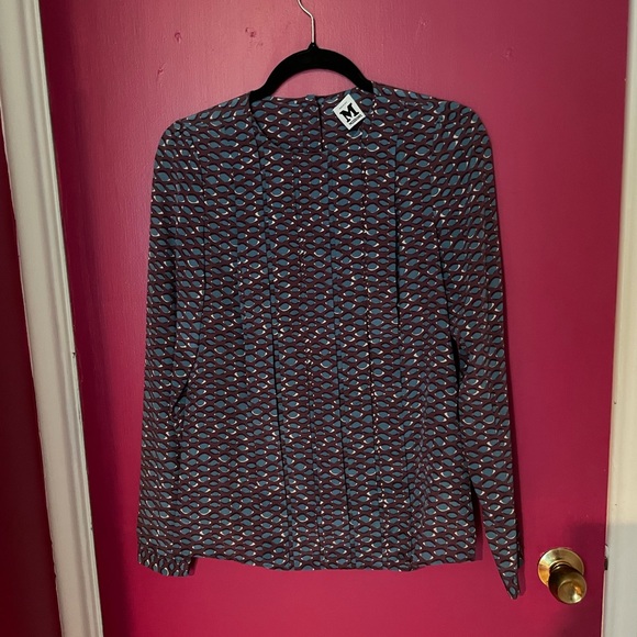 Missoni Purple and Blue Print Top
